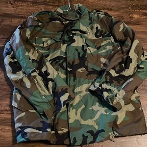 Mens camo jacket